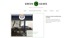 Desktop Screenshot of greengears.net