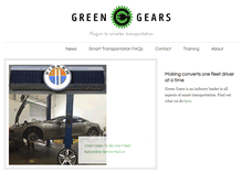 Tablet Screenshot of greengears.net